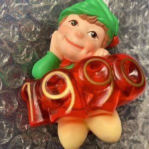 Lighted ‘90Hallmark Elf